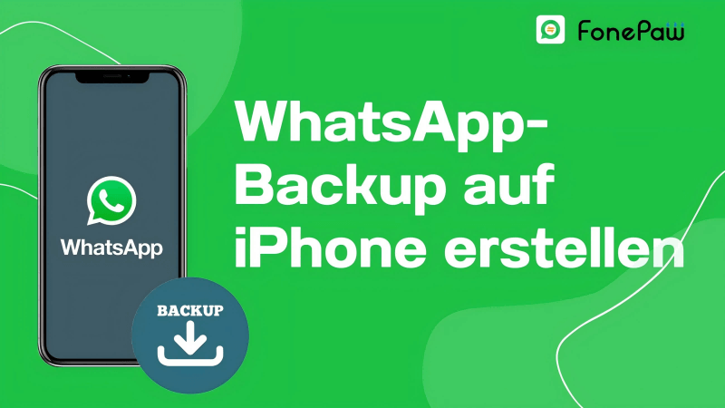 WhatsApp-Backup auf iPhone erstellen