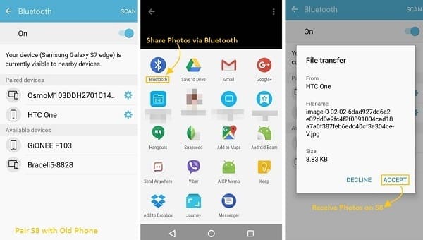  Transfer Files from Android to PC via Bluetooth