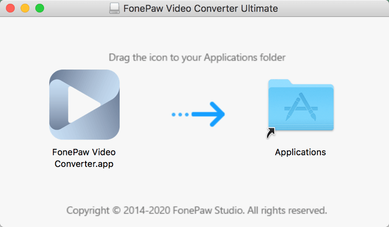 FonePaw installieren auf Mac