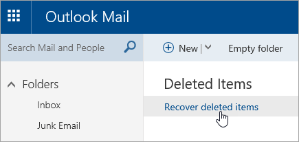 Deleted Items Folder
