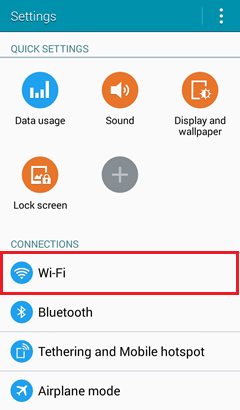 Wi-Fi Settings