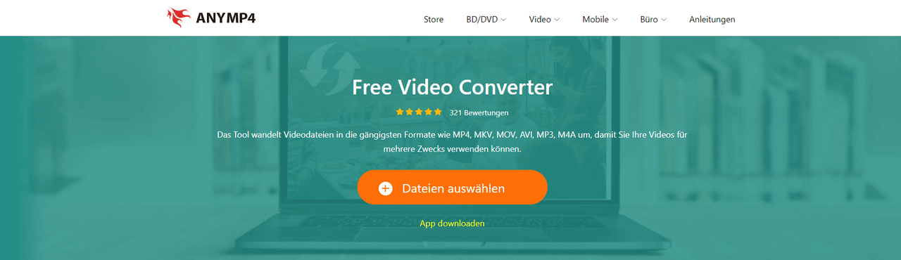 AnyMP4 Free Online Video Converter