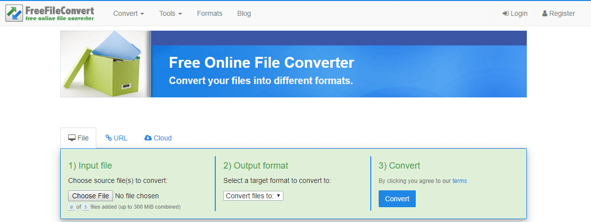 FreeFileConvert - Free Online File Converter