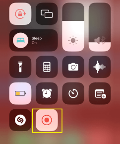  Tap Record to Stop Recording