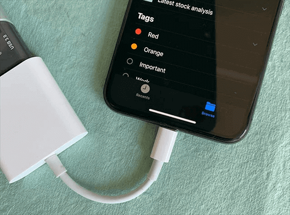 Connect External Storage to iPhone