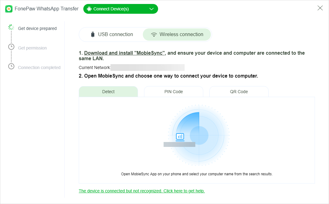 Connect Android to Computer via WiFi