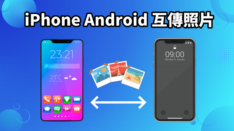 iPhone Android 照片互傳教學