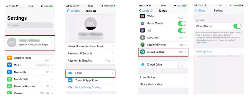 How to Transfer Contacts to New iPhone from iCloud Backup