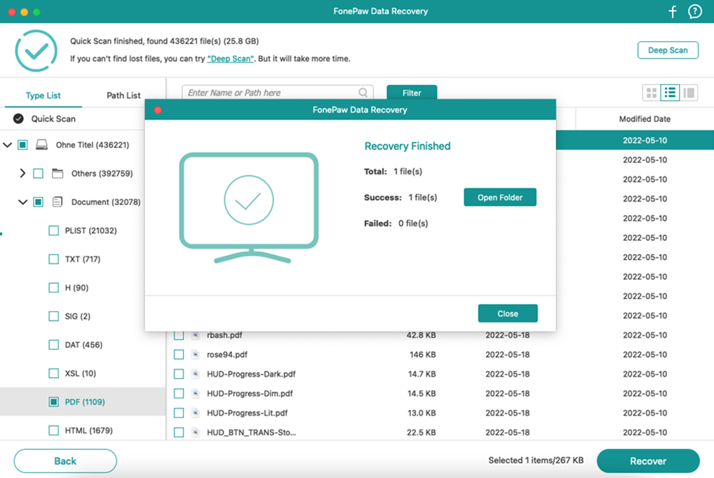 Recover Deleted Files