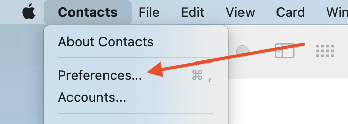 Manual Sync Contacts from iPhone to Mac with iCloud