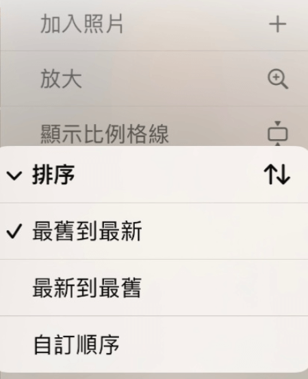 自動排序 iPhone 照片