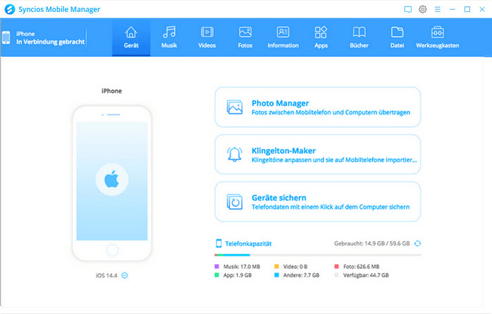 Syncios Mobile Manager