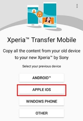 Transfer Messages from iPhone to Sony